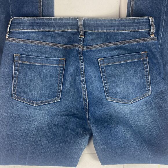 New York & Company Curvy Low Rise Bootcut Jeans Size 8 145 - Picture 7 of 9